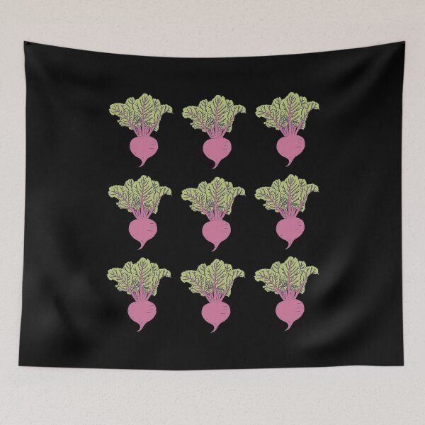 Item preview, Beet Farmer - Beetroot Vegetable Pattern - Nutritionist designed and sold by DeWinnes.
