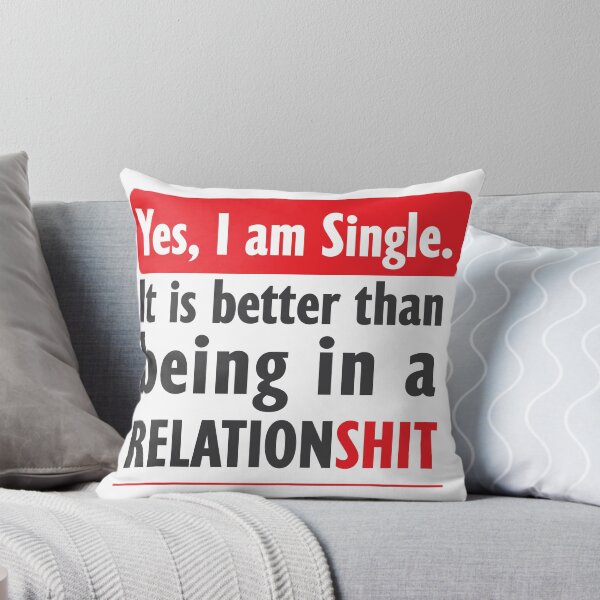 Item preview, I am single... designed and sold by jfcreations.