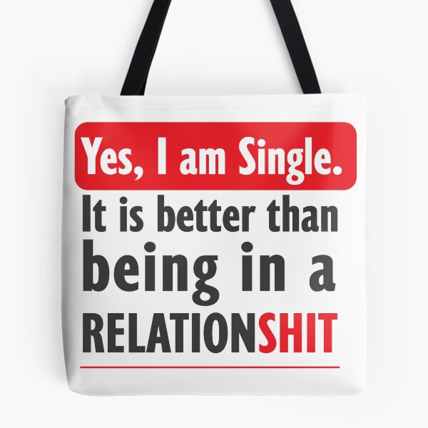 Item preview, I am single... designed and sold by jfcreations.