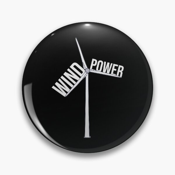 Item preview, Wind Power Text - Wind Turbine - Mechanical Power designed and sold by DeWinnes.