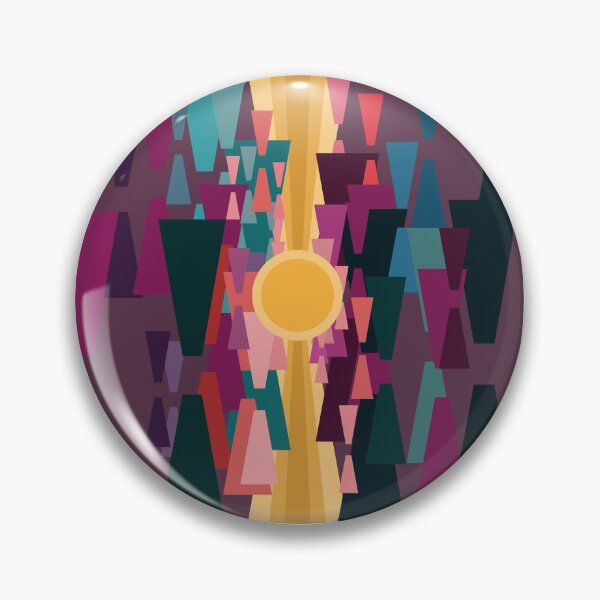 Item preview, September sunset in the pine forest designed and sold by korasi.
