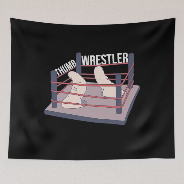 Item preview, Thumb War - Thumb Wrestler Text - Human Finger designed and sold by DeWinnes.