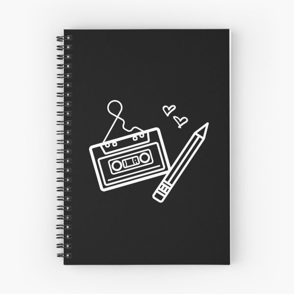 Item preview, Cassette Tape loves Pencil, Pencil and Cassette Tape, Forever together, 90's Music, Gift for DJ, Gift for Musician, Retro, Funny Music Shirt designed and sold by LoveAudra.