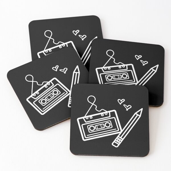 Item preview, Cassette Tape loves Pencil, Pencil and Cassette Tape, Forever together, 90's Music, Gift for DJ, Gift for Musician, Retro, Funny Music Shirt designed and sold by LoveAudra.
