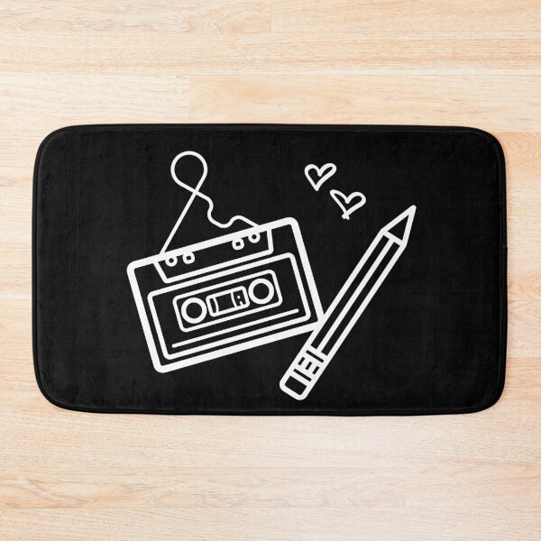Item preview, Cassette Tape loves Pencil, Pencil and Cassette Tape, Forever together, 90's Music, Gift for DJ, Gift for Musician, Retro, Funny Music Shirt designed and sold by LoveAudra.