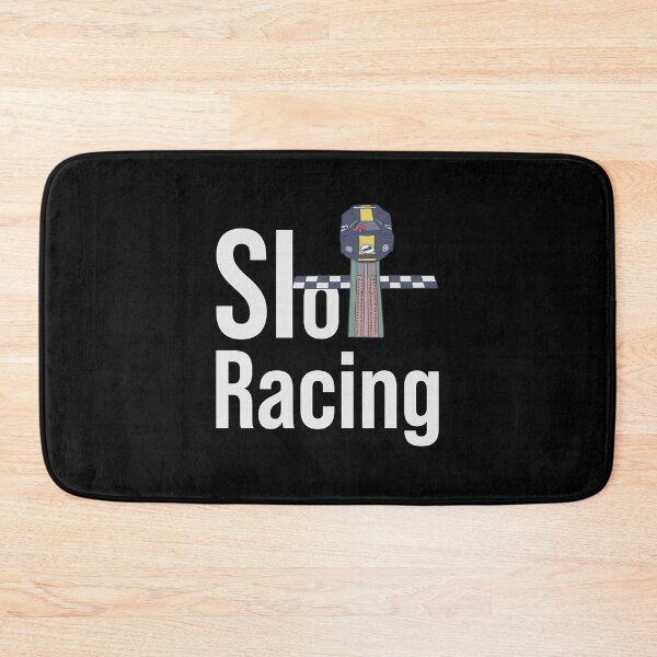 Item preview, Slot Car Racing Text - Finish Line - Competitive Hobby designed and sold by DeWinnes.