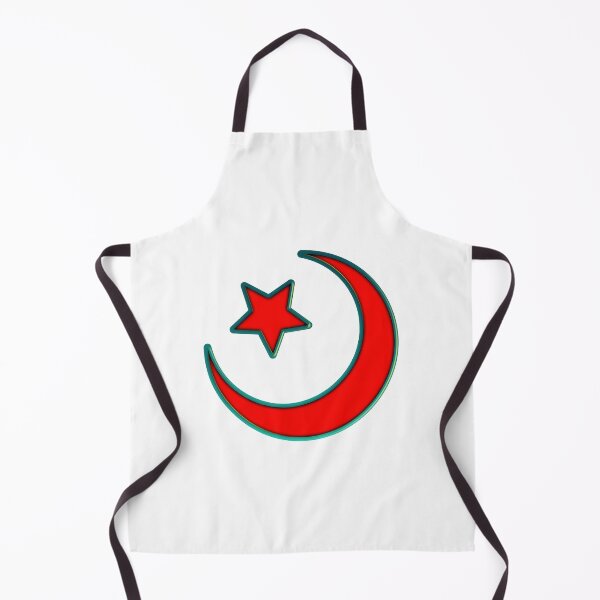 Item preview, Islam: The Crescent Moon and Star Red Green Cool designed and sold by IBMClothing.