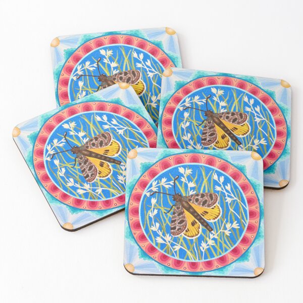 Item preview, Golden Sun Moth designed and sold by Soozie Wray.