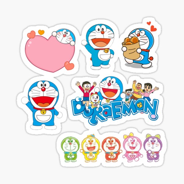 Doremon Stickers for Sale | Redbubble