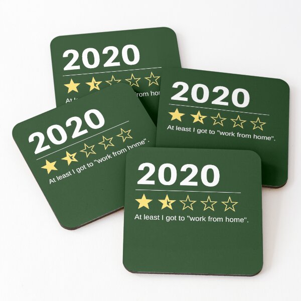 Item preview, At least i got to work from home. 2020 in review.  designed and sold by Joe-s.