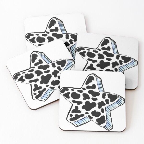Item preview, Star With Cow Print designed and sold by KatharineArt.