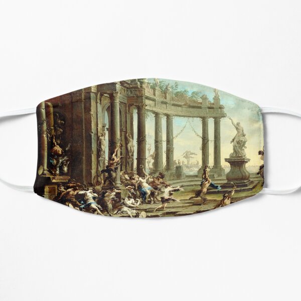 Alessandro Magnasco Bacchanale Flat Mask