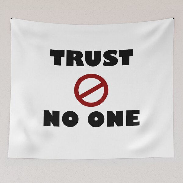 Item preview, TRUST NO ONE LFDY designed and sold by TheAwesomeMiro.