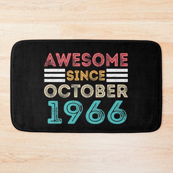 Item preview, Retro Vintage 56th Birthday - Awesome Since October 1966 designed and sold by meedTee.