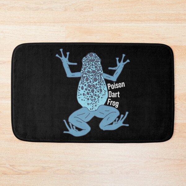Item preview, Poison Dart Frog - Blue Exotic Animal Text - Rain Forest designed and sold by DeWinnes.