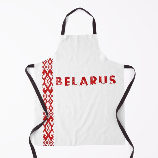 Item preview, Free Belarus White Red Old Flag Pagonya Belarussian National Ornament Pattern designed and sold by MintaApparel.