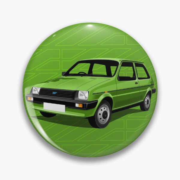 Item preview, Austin mini Metro Illustration - Apple Jack green designed and sold by RJWautographics.