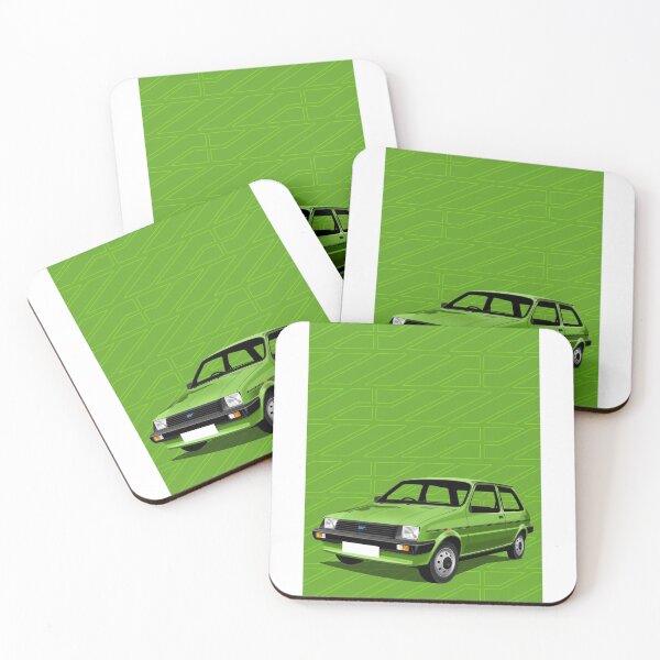 Item preview, Austin mini Metro Illustration - Apple Jack green designed and sold by RJWautographics.