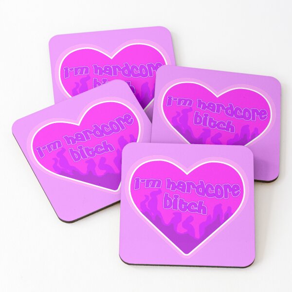 Item preview, i'm hardcore bitch heart designed and sold by elizastreet.