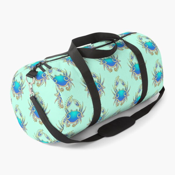 "Blue Crab Knot" Duffle Bag for Sale by moonshelldkm Redbubble
