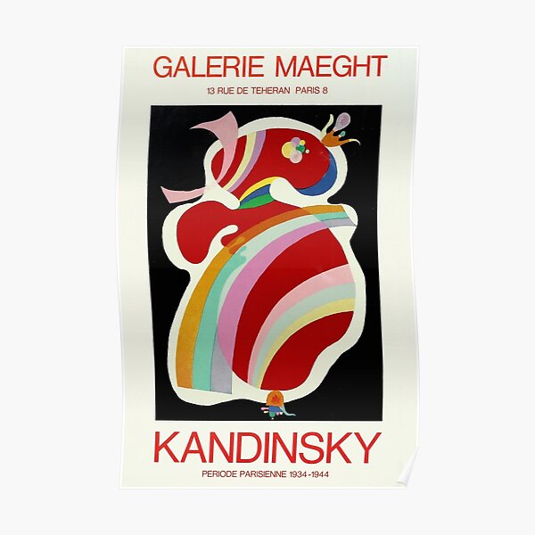 Wassily Kandinsky - Affiche d'exposition Poster