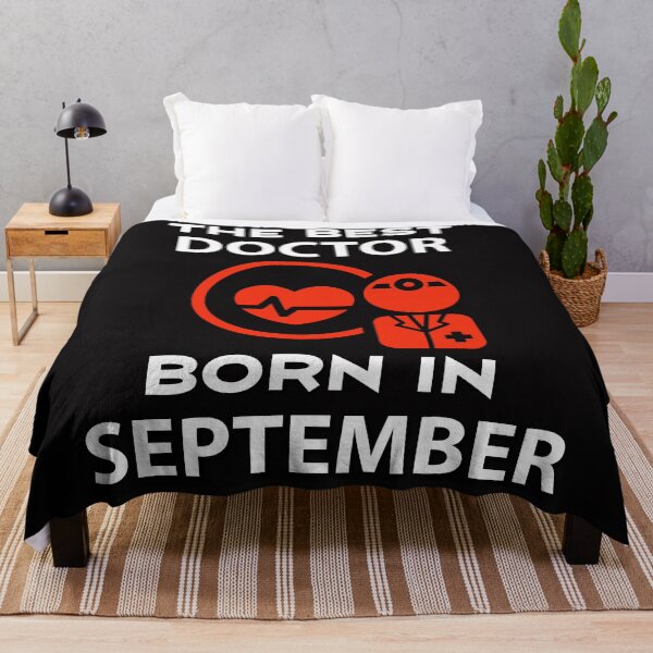 Item preview, The best doctors are born in september designed and sold by doctors-apparel.