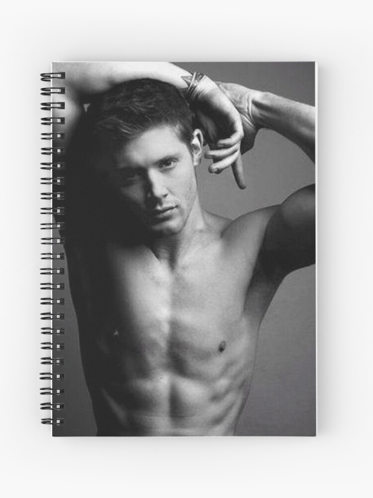 Jensen Ackles Nackter Oberkorper Spiralblock Von Ashludgate Redbubble