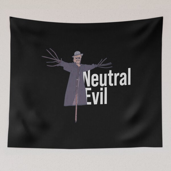 Item preview, Neutral Evil - Scarecrow Text Pattern - Roleplaying designed and sold by DeWinnes.