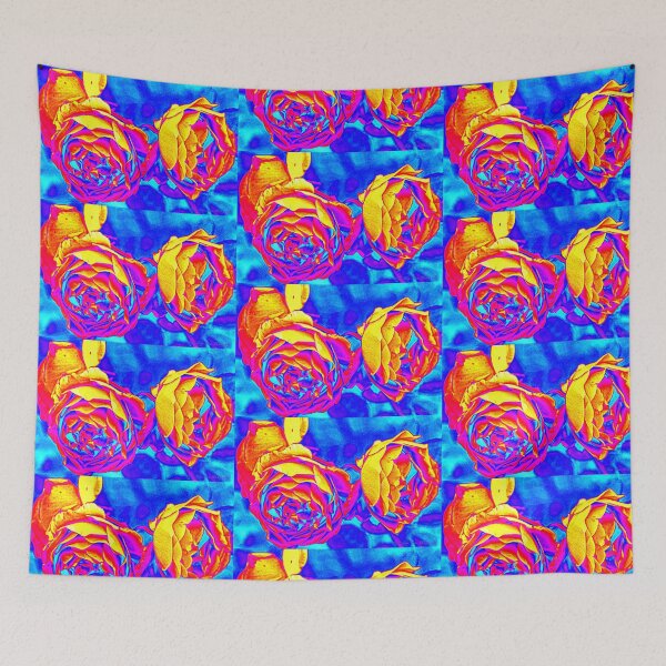 Item preview, FLORAL FANTASY  IN VIBRANT COLOURS  designed and sold by Opalbluerose.