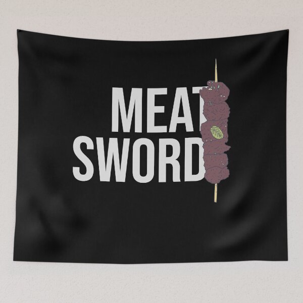 Item preview, Kebab - Meat Sword - Meat Lover designed and sold by DeWinnes.
