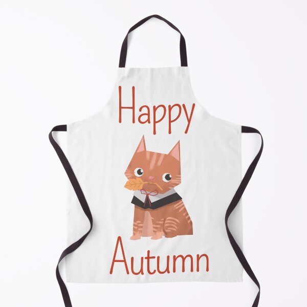 Item preview, Happy Autumn Kitty Cat designed and sold by up4tee.