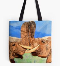 Elephants Tote Bag