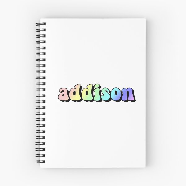 Item preview, aesthetic rainbow addison name designed and sold by STAR10008.
