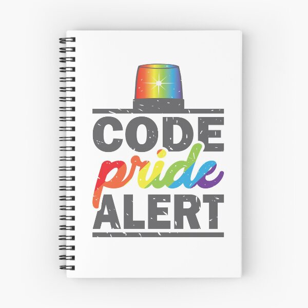 Item preview, Code Pride Alert designed and sold by Dwarf-Monkey.