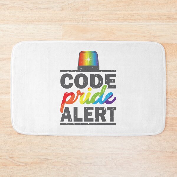 Item preview, Code Pride Alert designed and sold by Dwarf-Monkey.