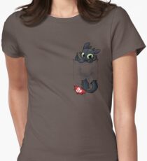 Pocket Pal Tailliertes T-Shirt für Frauen