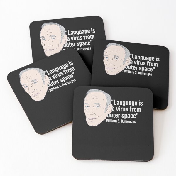Item preview, William Burroughs - Beat Poet Quote - Beat Generation designed and sold by DeWinnes.