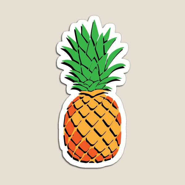one Pineapple Magnet