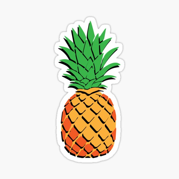 one Pineapple Sticker