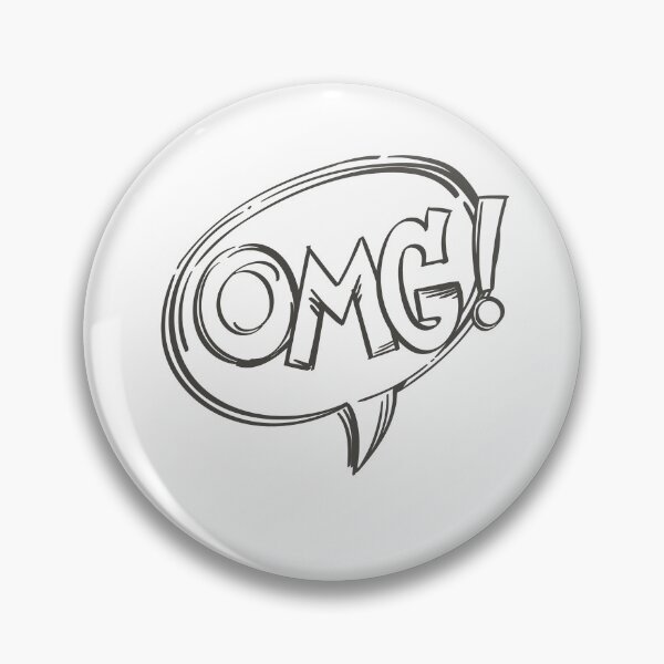 Item preview, OMG Speech Bubble designed and sold by MisterGooseShop.