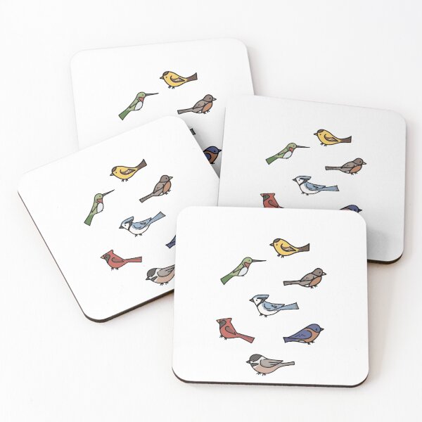 Item preview, Common Birds Birbs Sticker Pack designed and sold by bassoongirl123.
