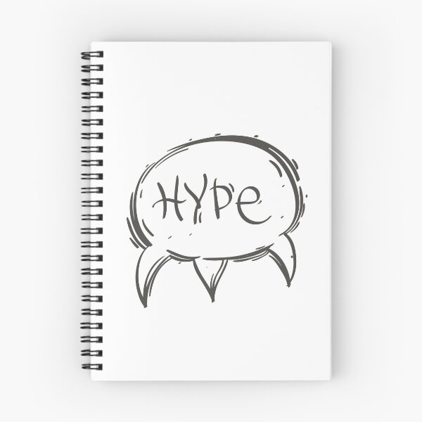 Item preview, HYPE Speech Bubble designed and sold by MisterGooseShop.