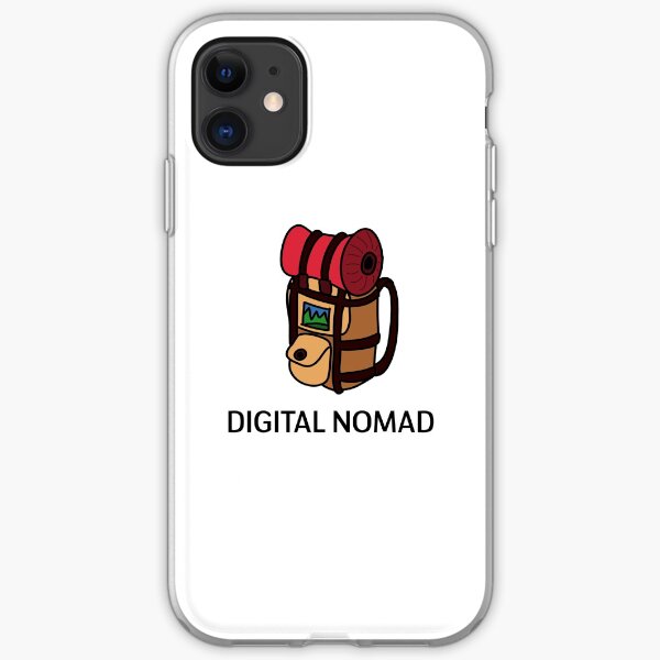 Nómada digital: diseño de mochila Funda blanda para iPhone