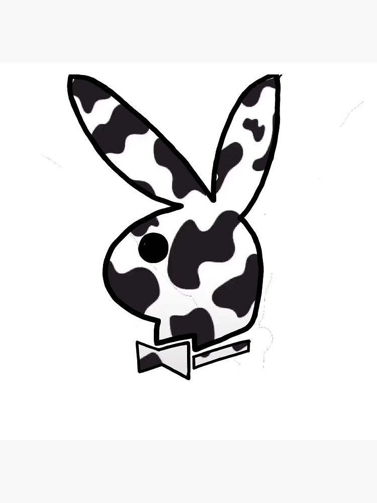 cow print playboy platforms