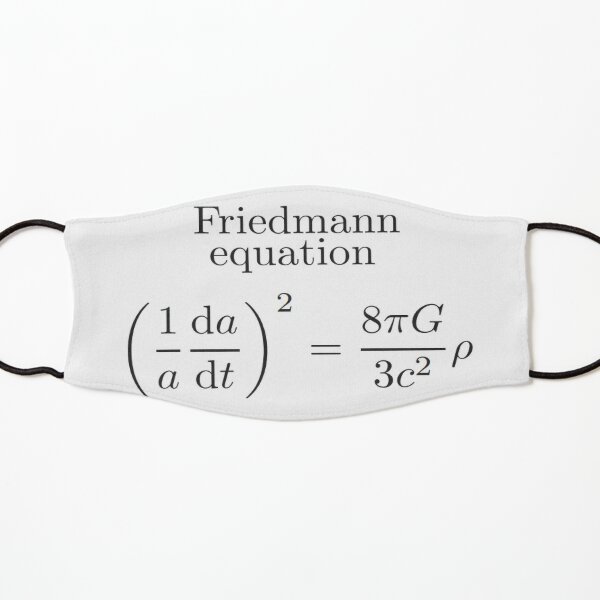 Friedmann Equation -  Physics, Cosmology, Astrophysics Kids Mask