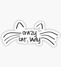 Cat Lady Sticker