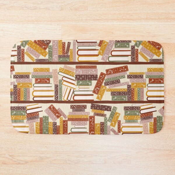 Item preview, Bookshelf Pattern Light designed and sold by space-kitten.