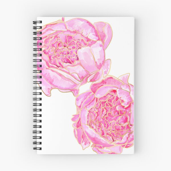 Item preview, Pink and gold peonies, Sally designed and sold by blursbyai.