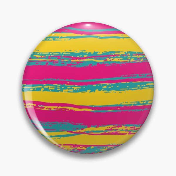 Item preview, Horizontal Magenta, Yellow, Dark Turquoise Stripes designed and sold by Mia Harper Design.