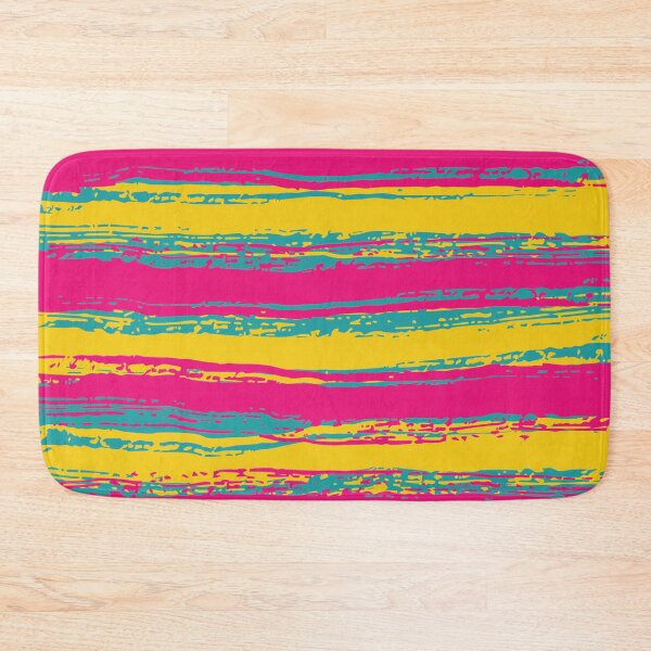 Item preview, Horizontal Magenta, Yellow, Dark Turquoise Stripes designed and sold by Mia Harper Design.